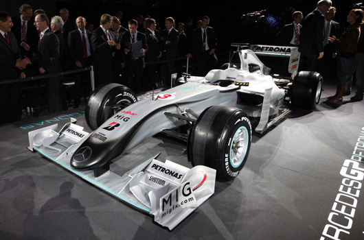 Mercedes GP Petronas 2010 launch