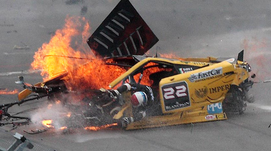 Super Trofeo crash @ Brno