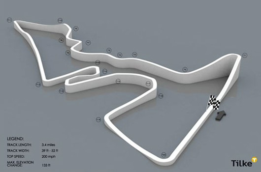 US GP draft track layout