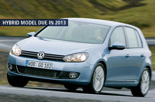 Volkswagen Golf Hybrid due in 2013