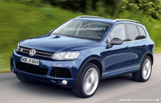 Volkswagen Touareg R rendering