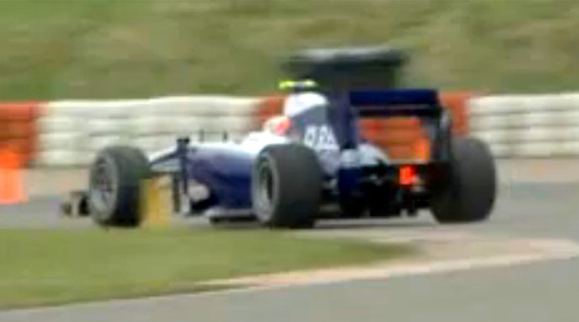Williams FW32 spy shot
