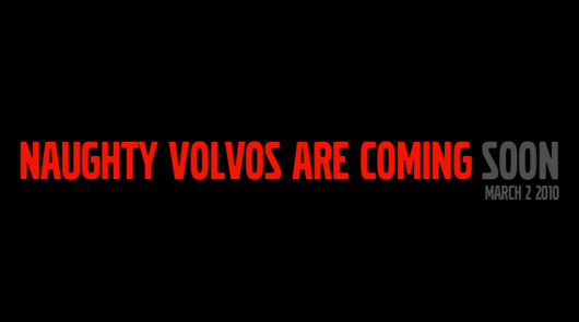 Volvo naughty teaser