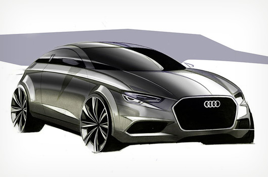 Audi A3 sketch