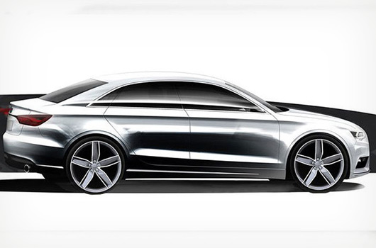 Audi A3 sketch