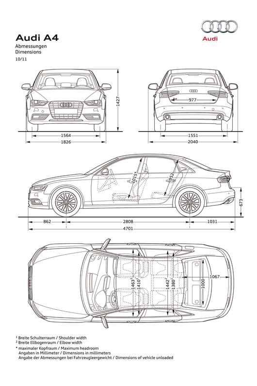 2012 Audi A4 facelift