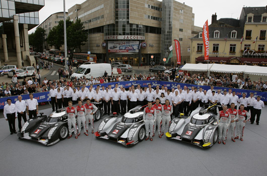 Audi ready for Le Mans 2011