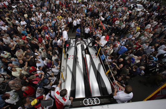 Audi ready for Le Mans 2011