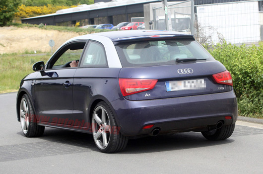 Audi S1 spied