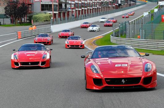 Ferrari XX programme corse clienti at Spa