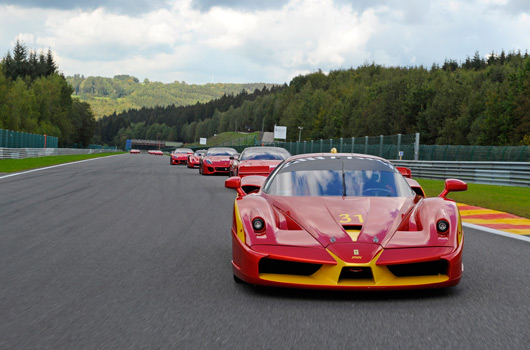 Ferrari XX programme corse clienti at Spa