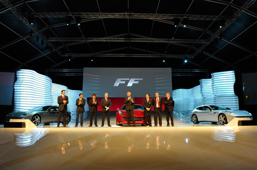 Ferrari FF launch