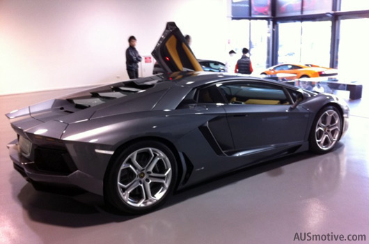  the silver screen Thanks to Wayne for the pics Lamborghini Aventador