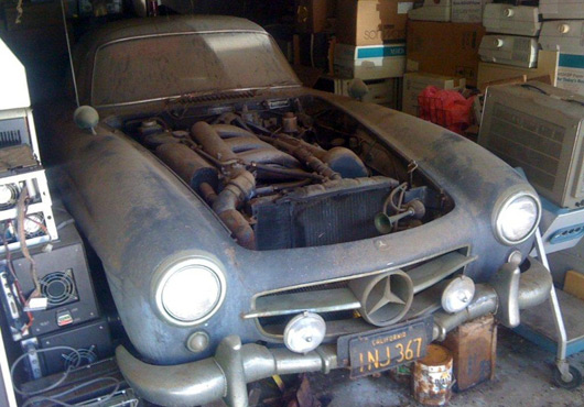 1955 Mercedes 300 SL alloy gullwing