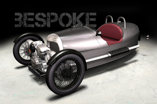 Morgan 3 Wheeler Among all the hitech concept cars at Geneva this 