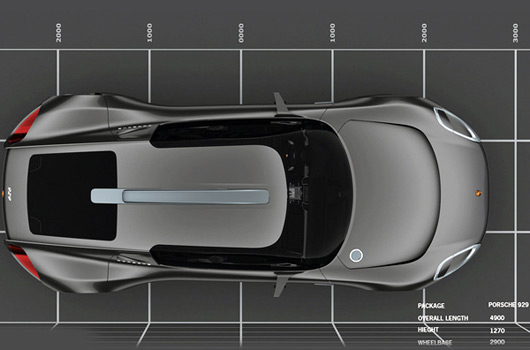 Porsche 929 design study