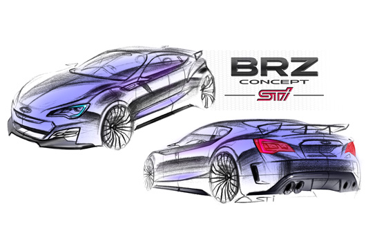 Subaru BRZ Concept STi