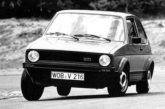 Volkswagen Mk1 Golf GTI Jonny Smith formerly of television show Fifth Gear 
