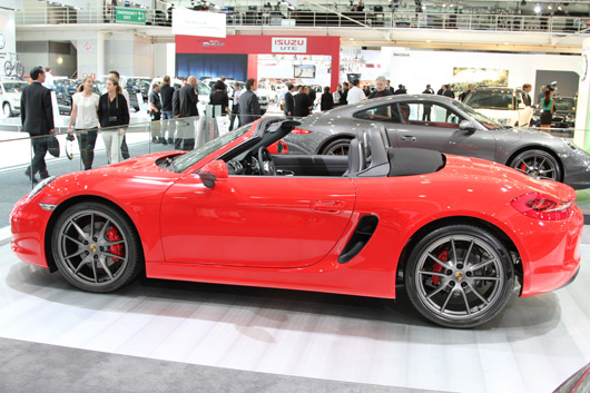 Porsche Boxster at 2012 Australian International Motor Show