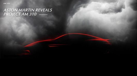 Aston Martin Project AM310 teaser