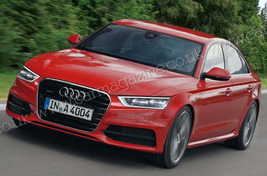 2014 Audi A4 (B9) rendering