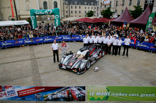 Audi previews 24 Hours of Le Mans
