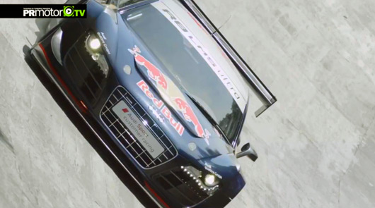 Carlos Sainz drives Audi R8 LMS at Stiges Terramar