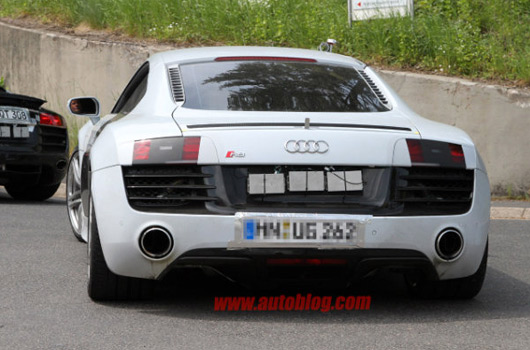 Audi R8 product improvement