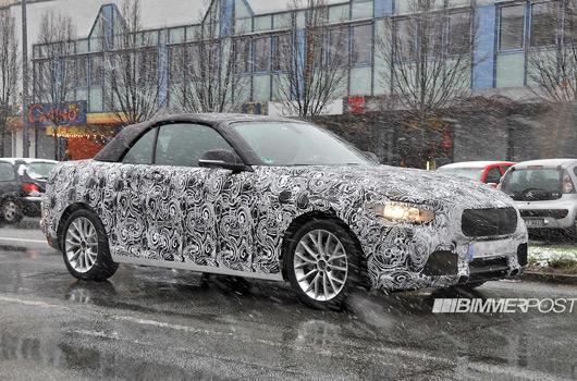 BMW F23 2 Series convertible spied