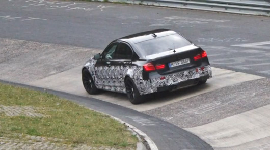 BMW F80 M3 prototype spied testing