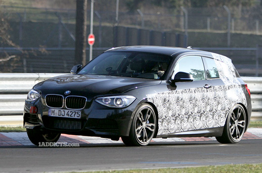 BMW M135i prototype, Nurburgring, March 2012