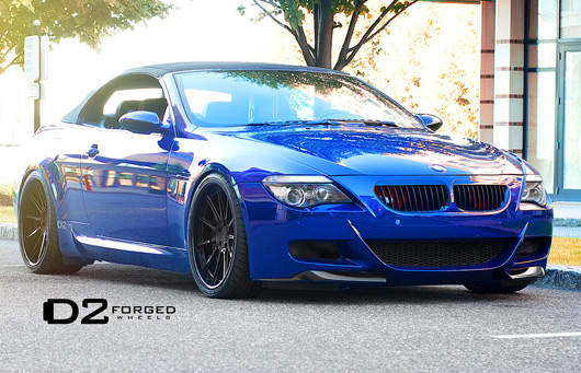 BMW M6  on 21 inch D2 Forged CV11 Deep Concave wheels