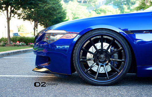 BMW M6  on 21 inch D2 Forged CV11 Deep Concave wheels