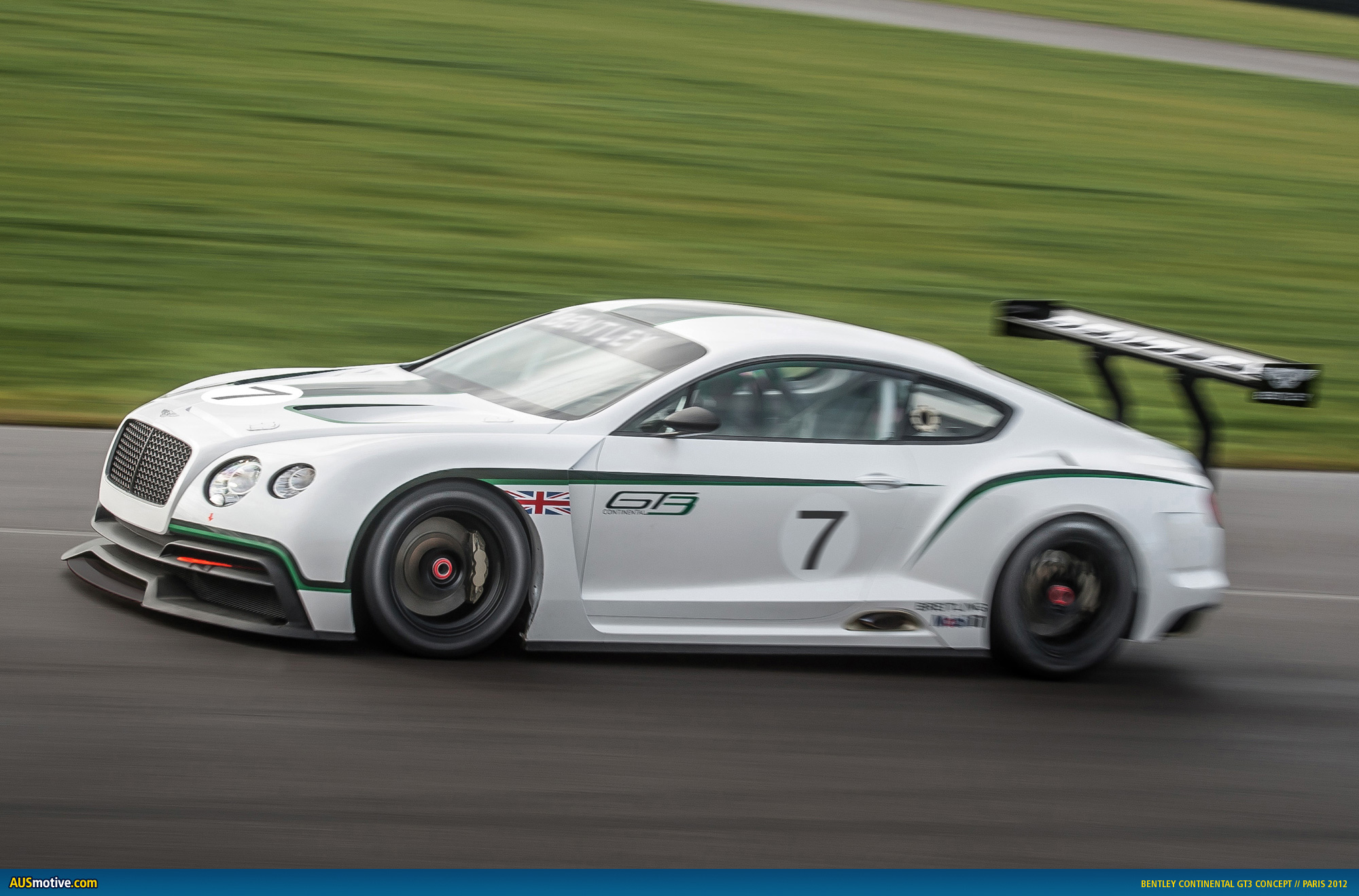 Luxury Performance Unleashed: The 2012 Bentley Continental GT3 Concept