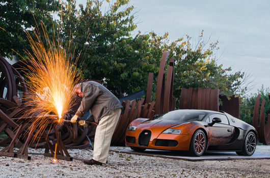 Bugatti Grand Sport Bernar Venet