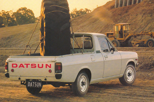 21st century logo has been created for the relaunch The retro Datsun