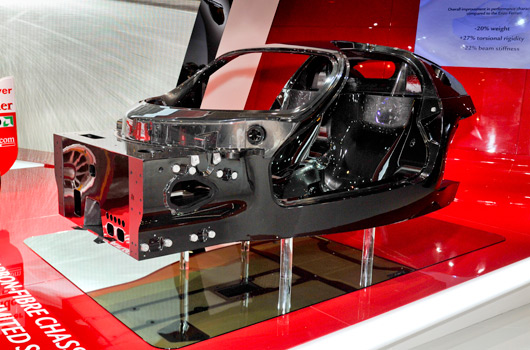 Ferrari 'F70' carbon chassis