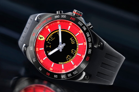 Ferrari lap time watch