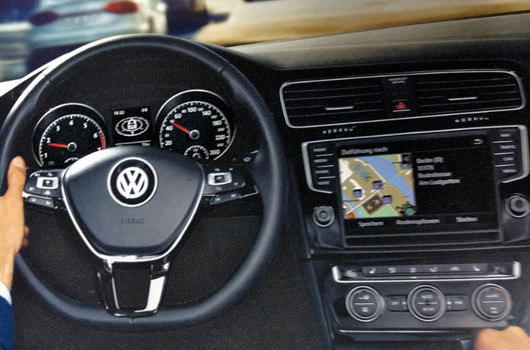 Volkswagen Golf VII leaked image