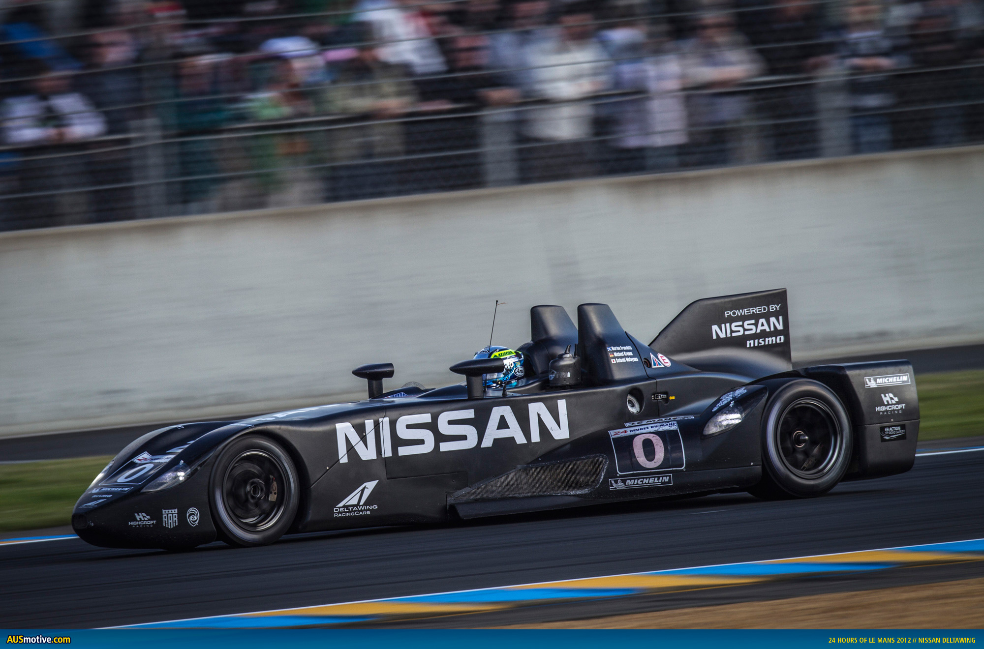 24 Hours of le mans nissan delta wing #8