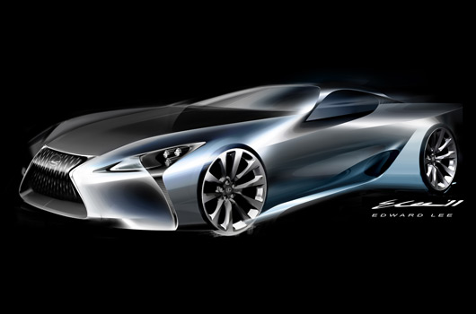 Lexus LF-LC hybrid sports coupe concept