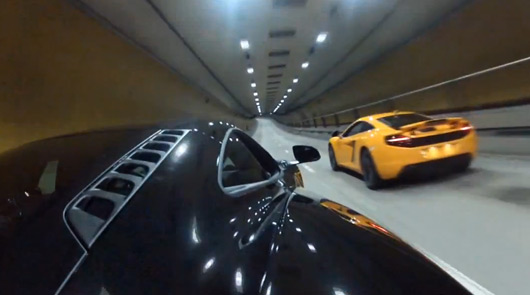 McLaren in the night video