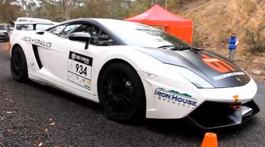 Jason White, Lamborghini Gallardo, Targa Tasmania 2012
