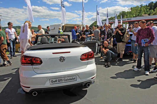 Volkswagen at the 31st GTI show in Worthersee