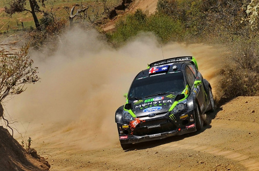 Chris Atkinson Ford Fiesta RS WRC Rally Mexico