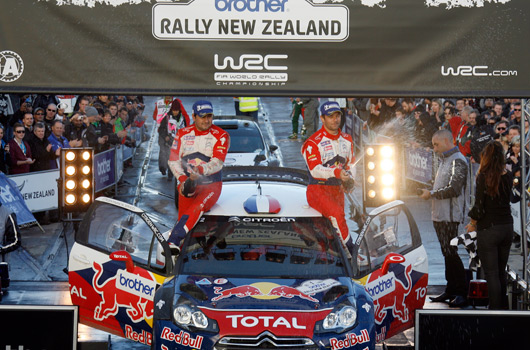 Sebastien Loeb, 2012 Rally New Zealand