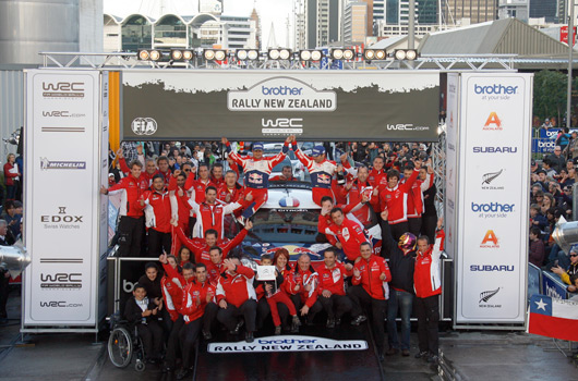 Sebastien Loeb, 2012 Rally New Zealand