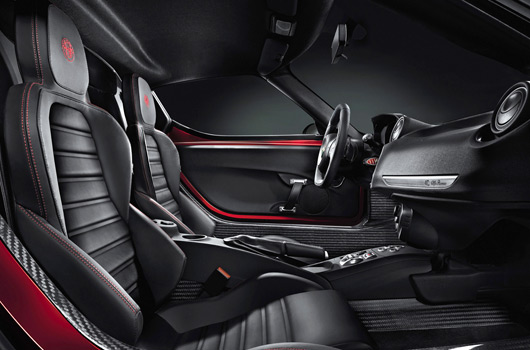 Alfa Romeo 4C interior