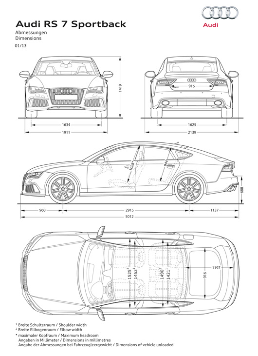 2013 Audi RS7 Sportback