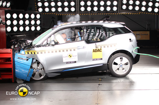 BMW i3 Euro NCAP crash test